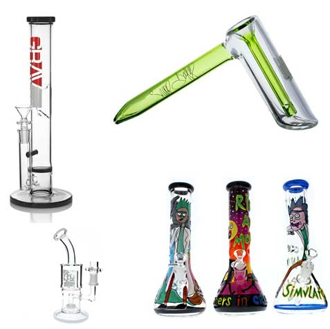 Top Brand Glass Bongs and Unique Hand Pipes For Sale